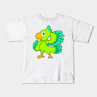 Parrot green Kids T-Shirt